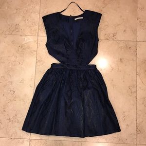 Blue dress